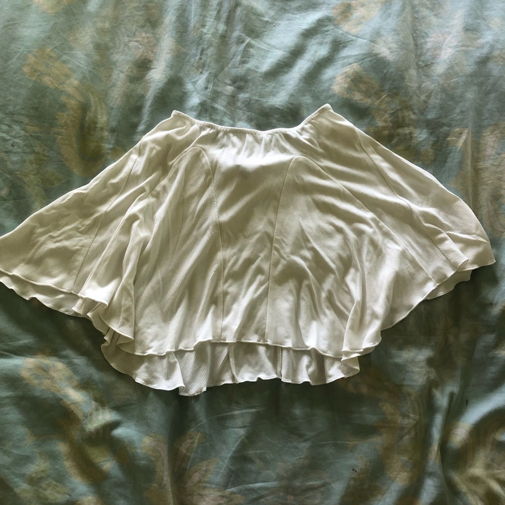 urban outfitters white skirt - women’s extra small